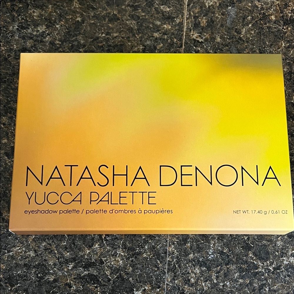 Natasha Denona Yucca Palette - Radiant Yellow and Green Hues